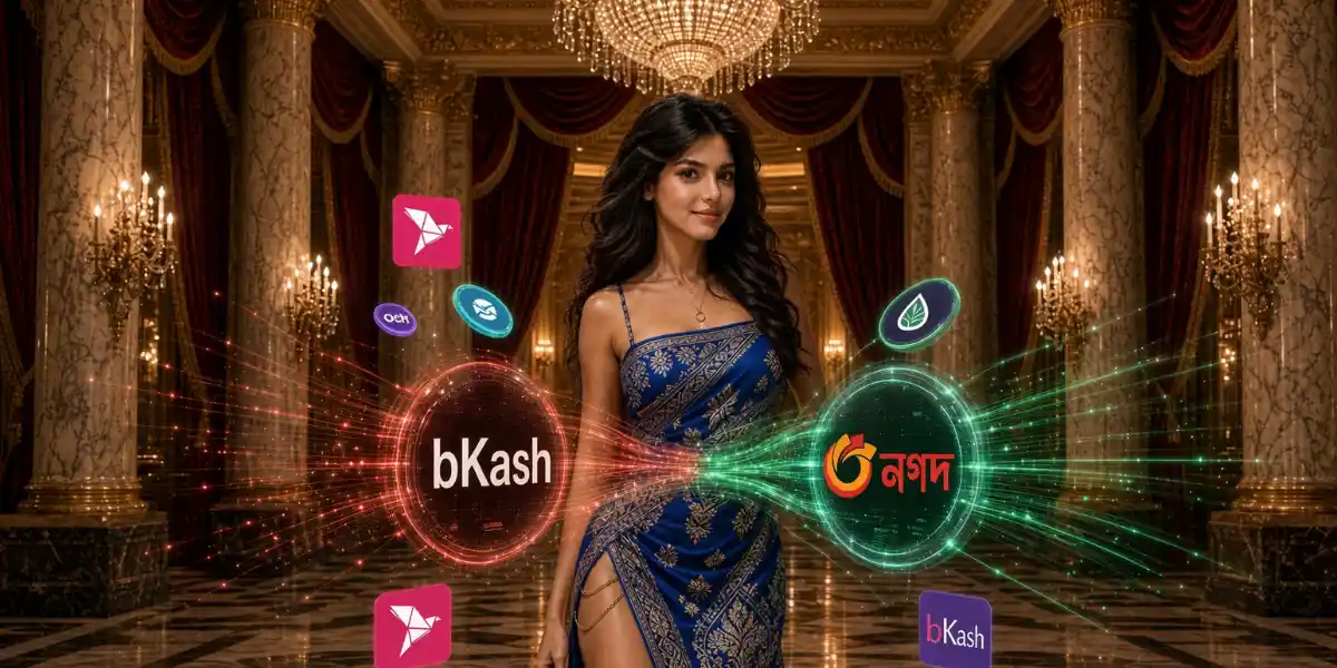 CD44 mobile payment gateway showing instant bKash and Nagad cashout in 3 minutes in Bangladesh